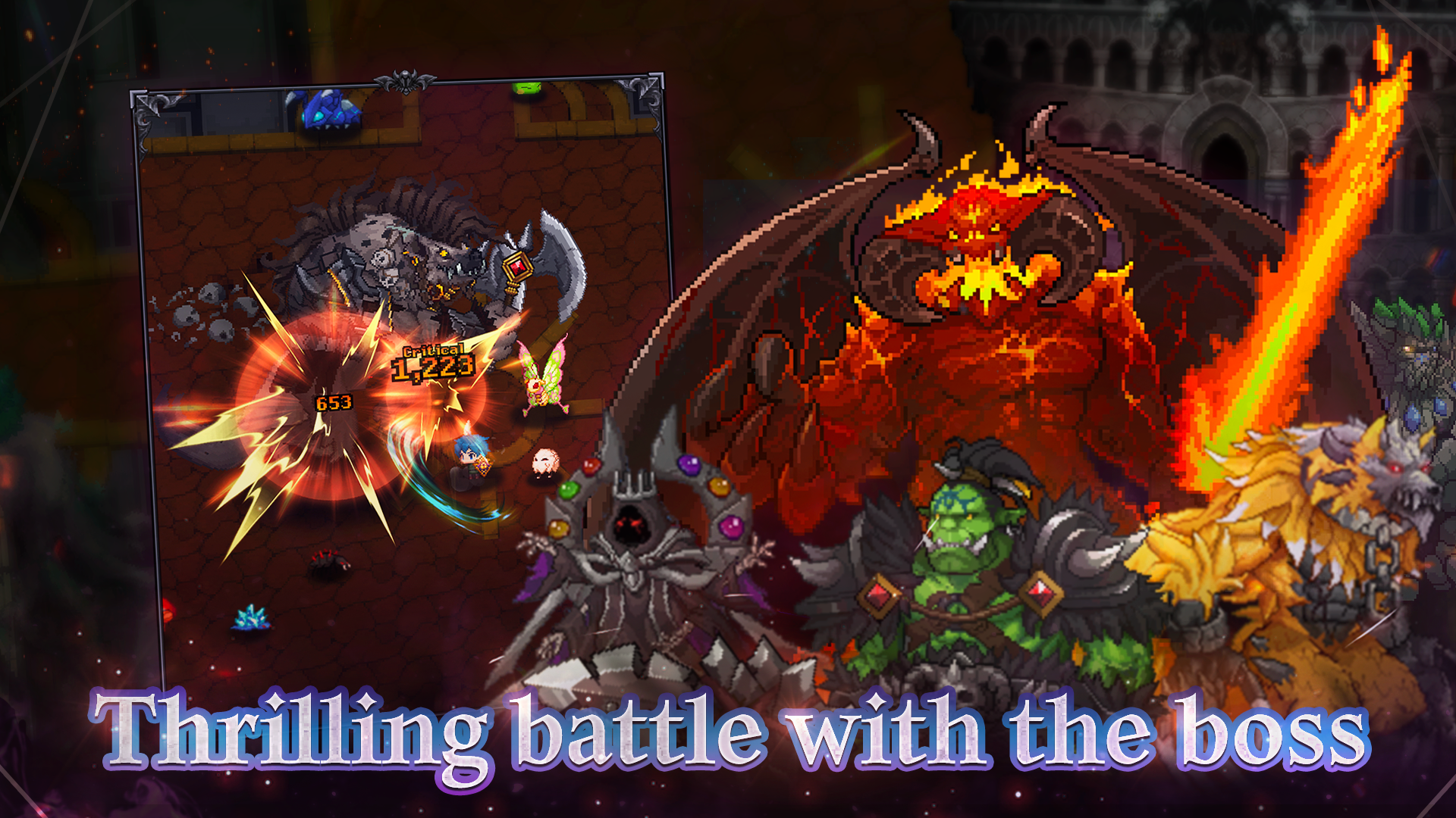 Infinite Hero ภาพหน้าจอเกม