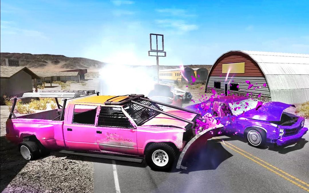 Extreme Car Crash Simulator: Beam Car Engine Smash screenshot game