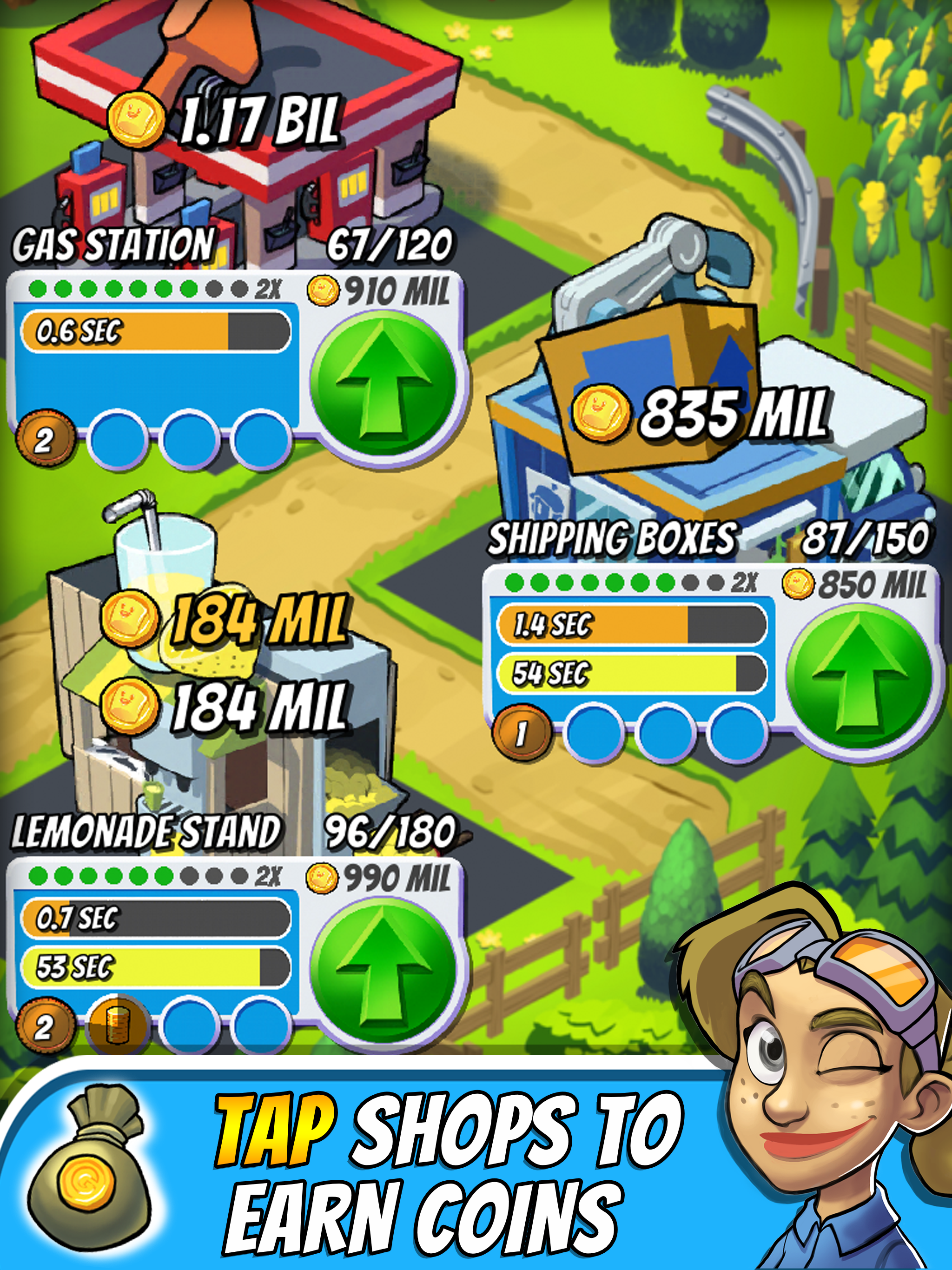 Screenshot of Tap Empire: Idle Tycoon Game