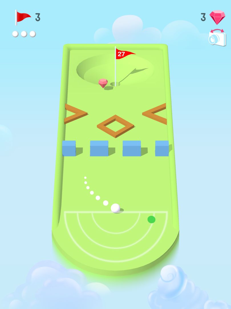 Screenshot of Pocket Mini Golf