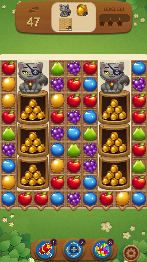 水果魔法：甜蜜拼图匹配 ภาพหน้าจอเกม