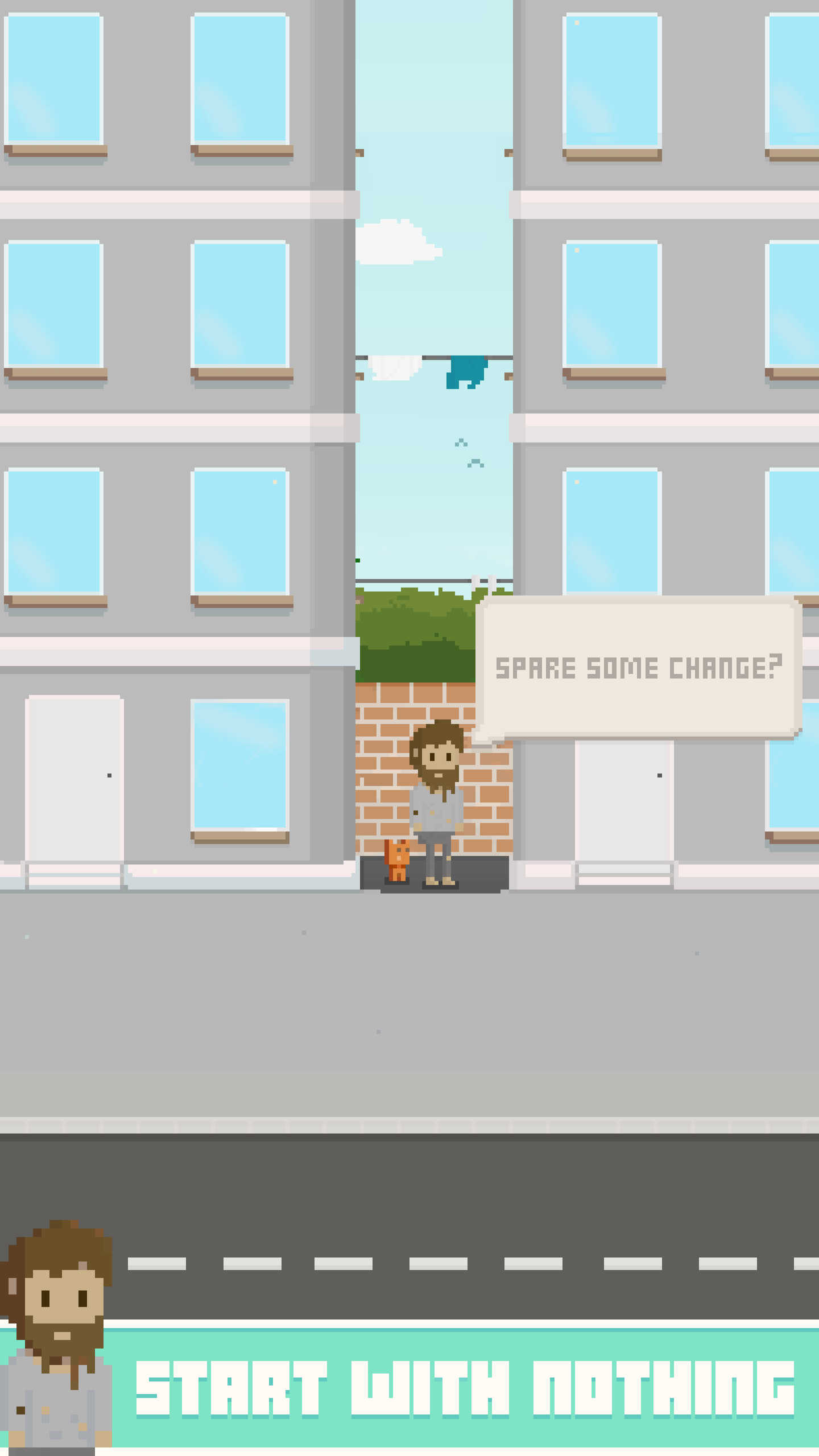 Screenshot of Virtual Beggar