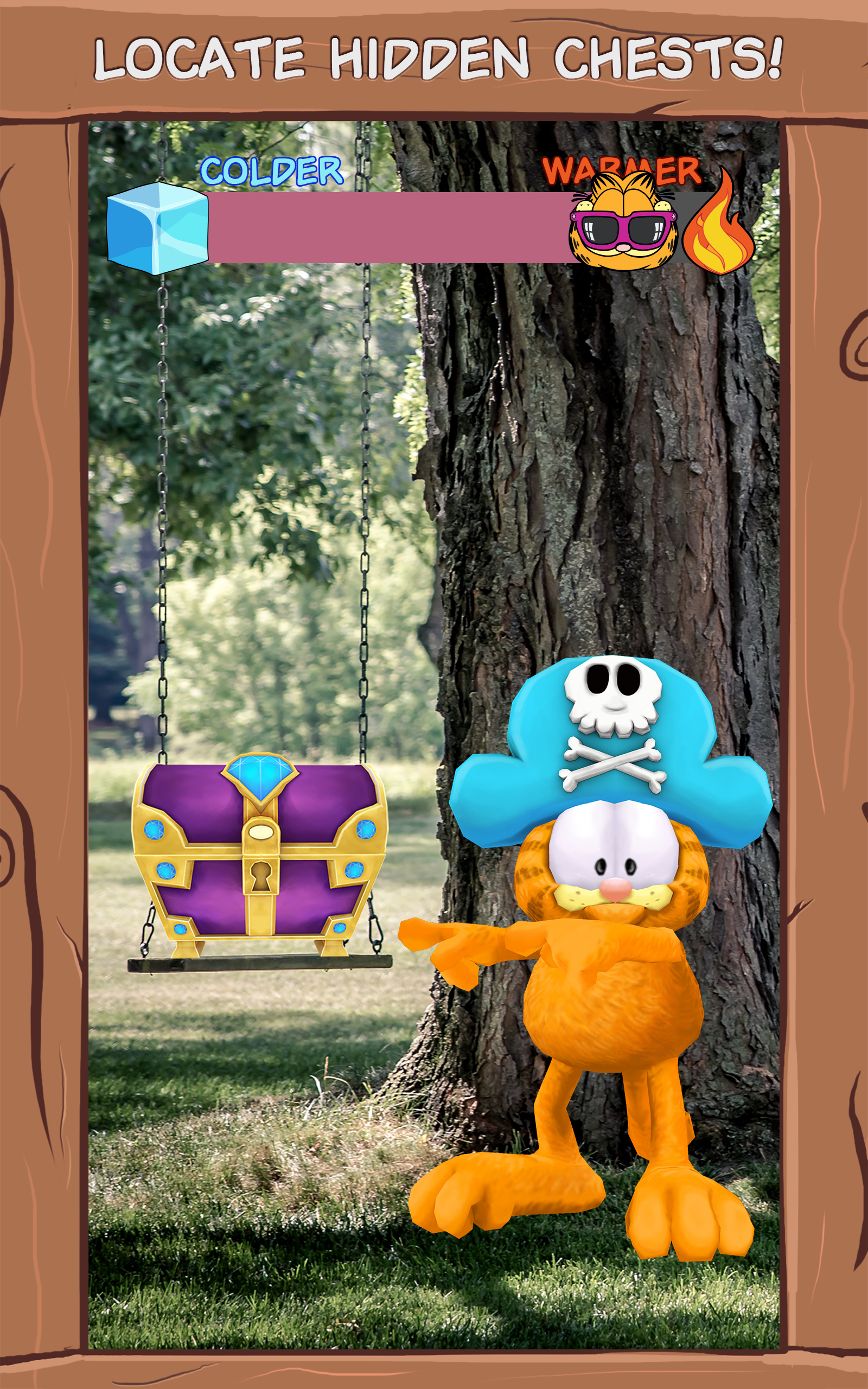 Cuplikan Layar Game Garfield GO - AR Treasure Hunt