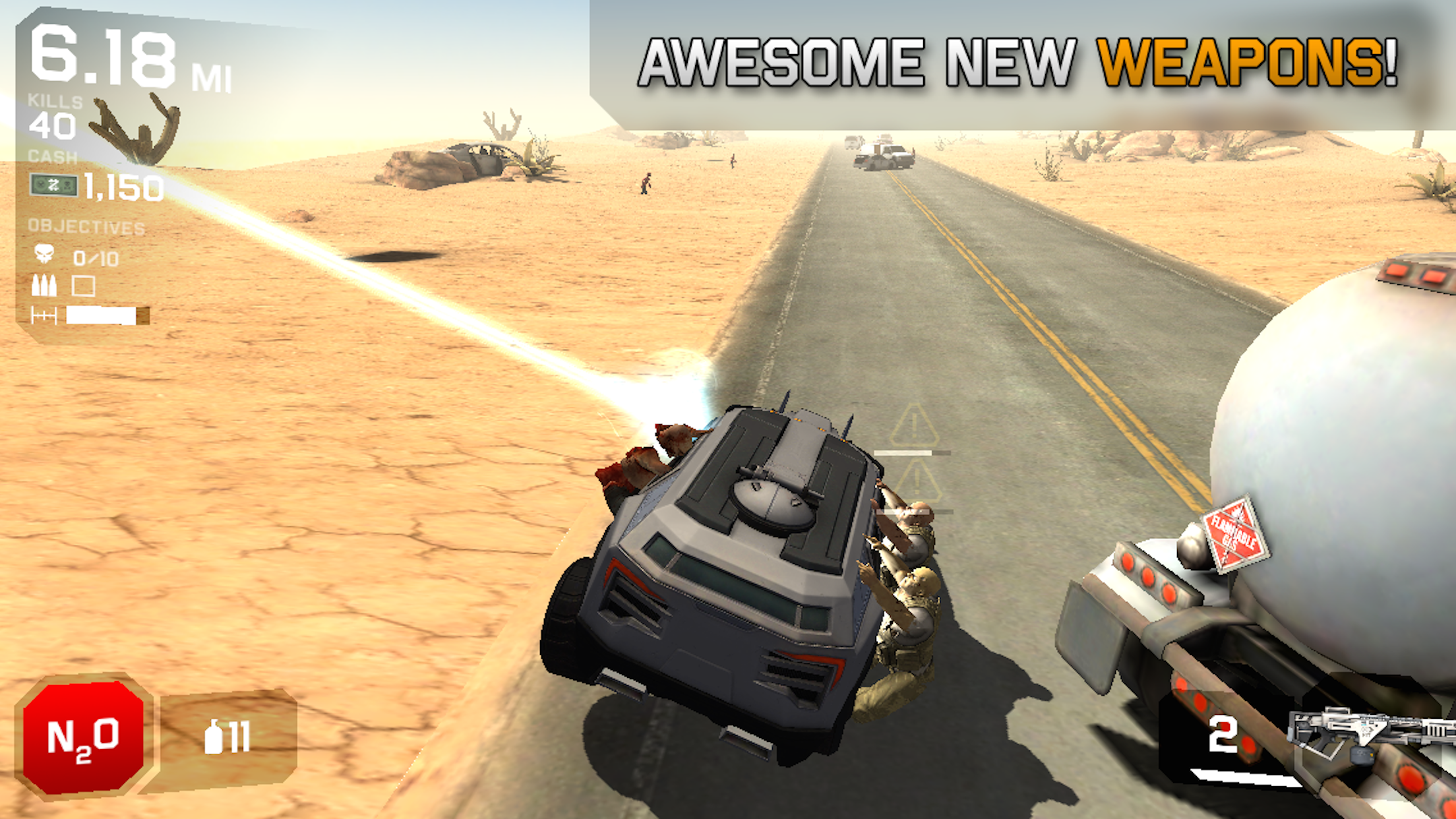 Screenshot of Zombie Highway 2
