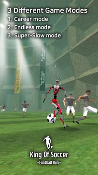 Captura de Tela do Jogo King Of Soccer : Football run