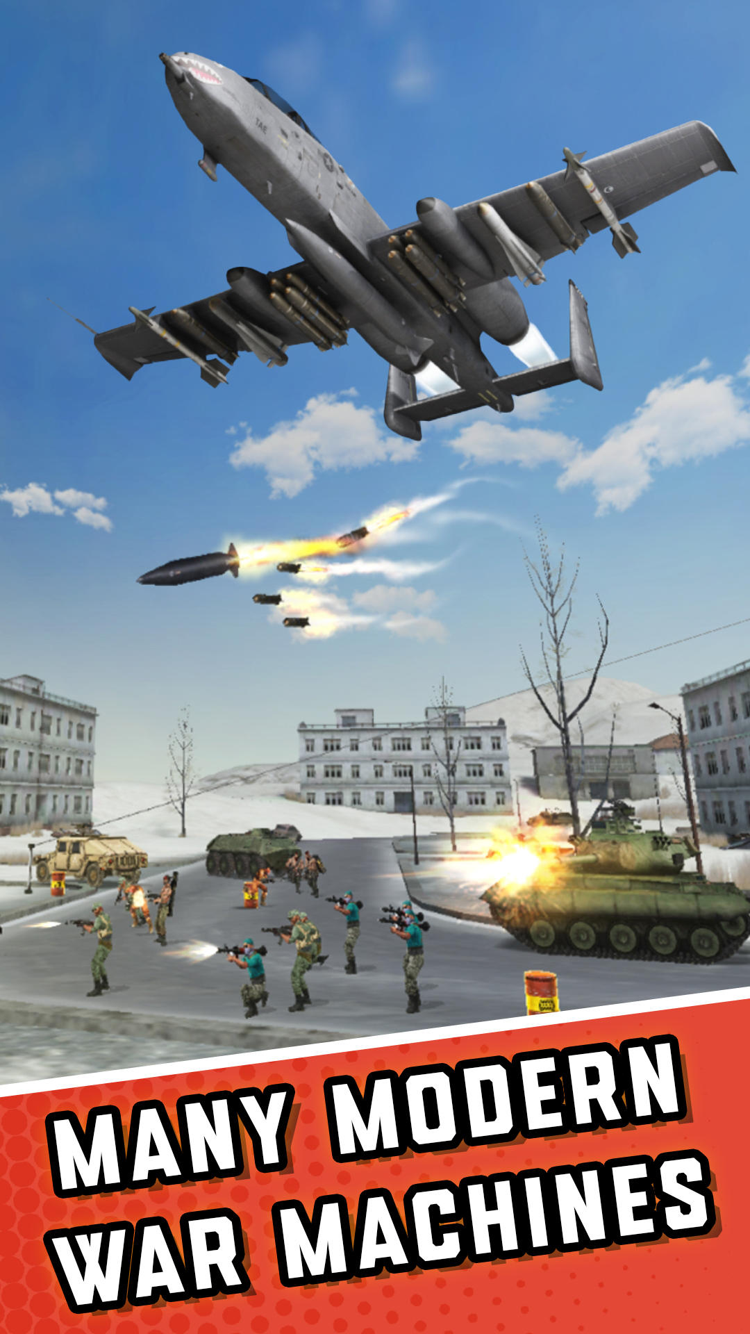Screenshot of Sky Defense: War Duty
