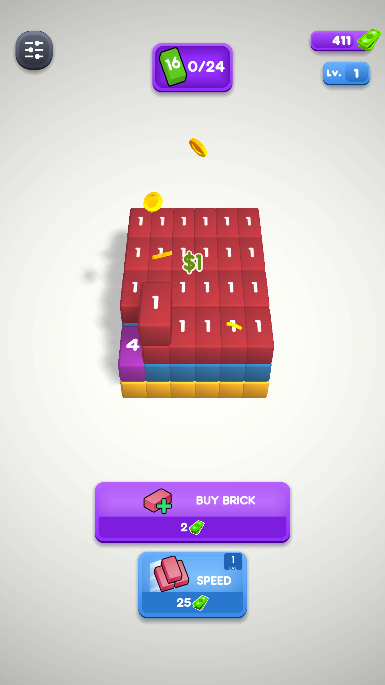 Bricks Merge Game Screenshot