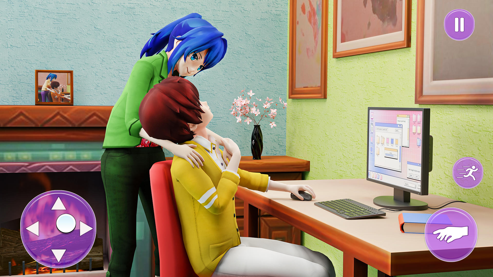 Cuplikan Layar Game Anime Mother Simulator 3d