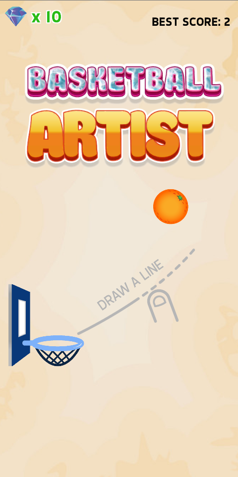 Basketball Artist 게임 스크린샷