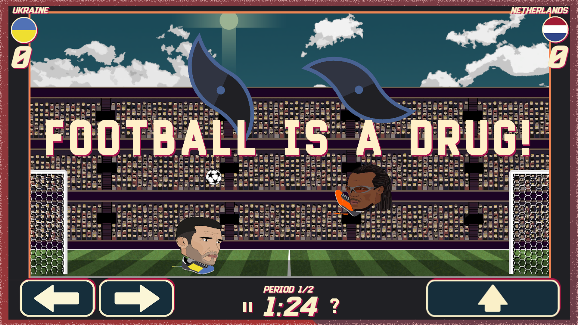 Football Heads Game Screenshot