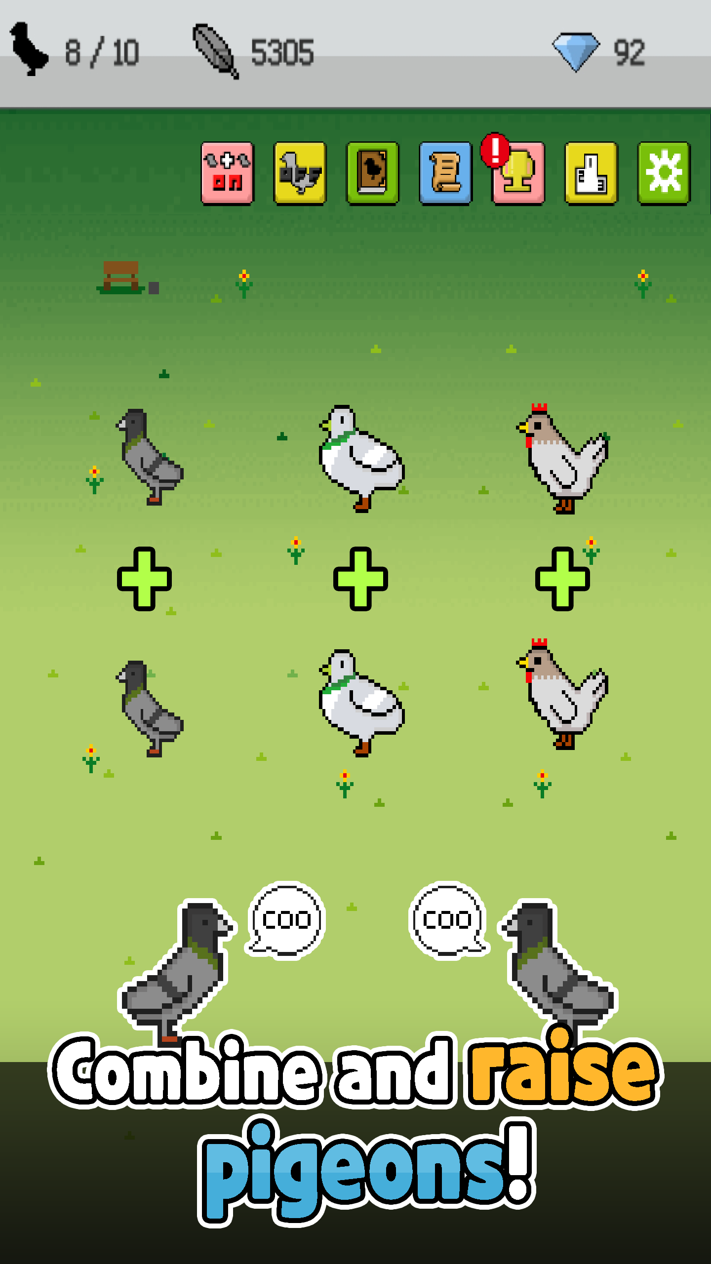 Pigeon Raising Game Screenshot