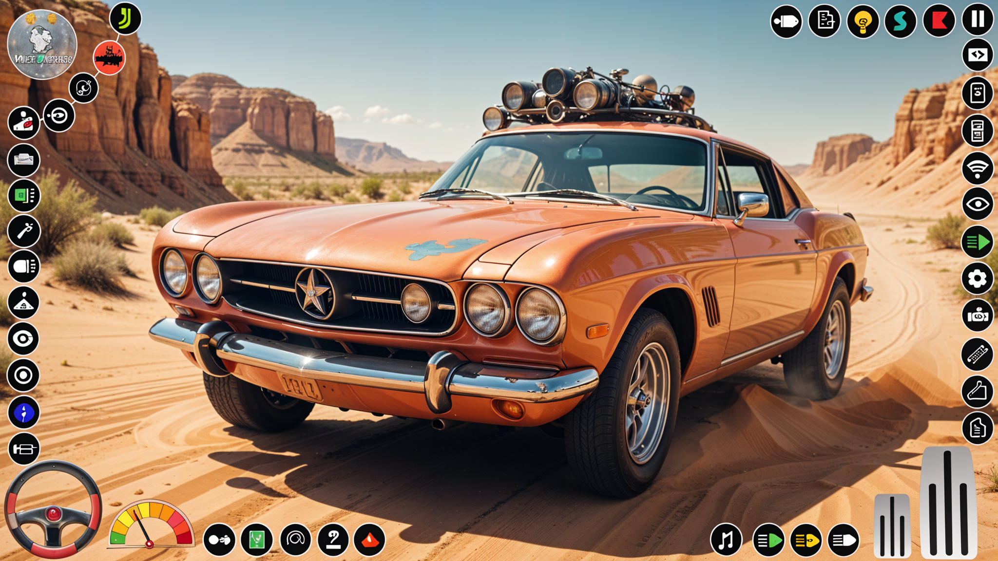 4x4 Jeep Offroad Driving 3D Game Screenshot