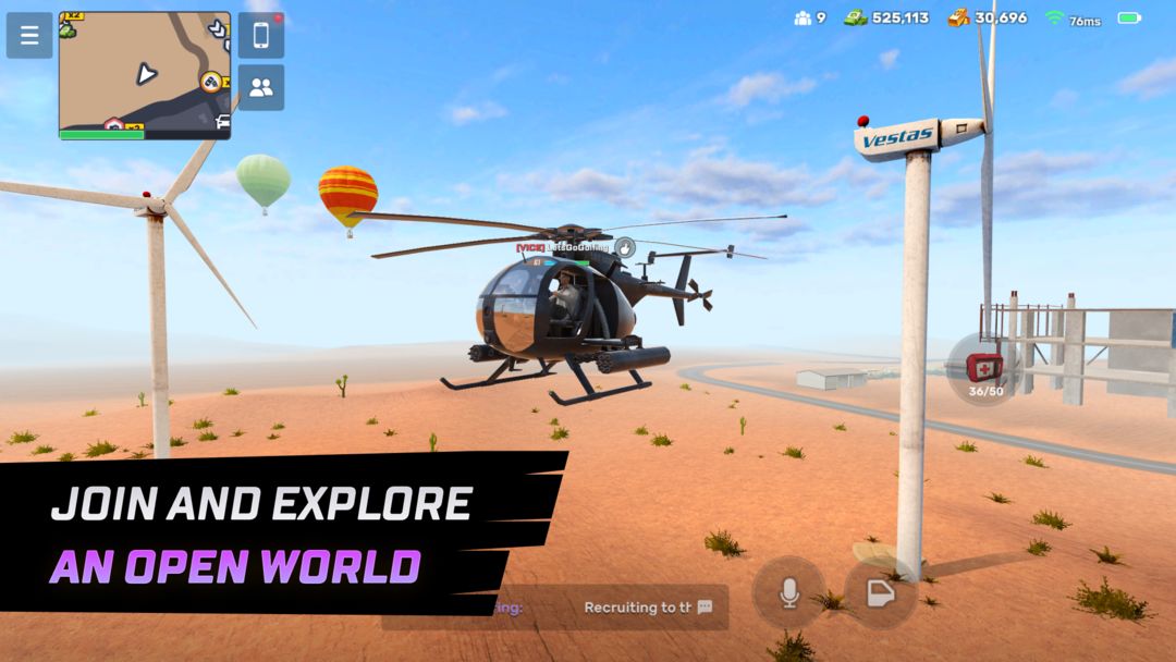 Screenshot of Vice Online — Open World Life
