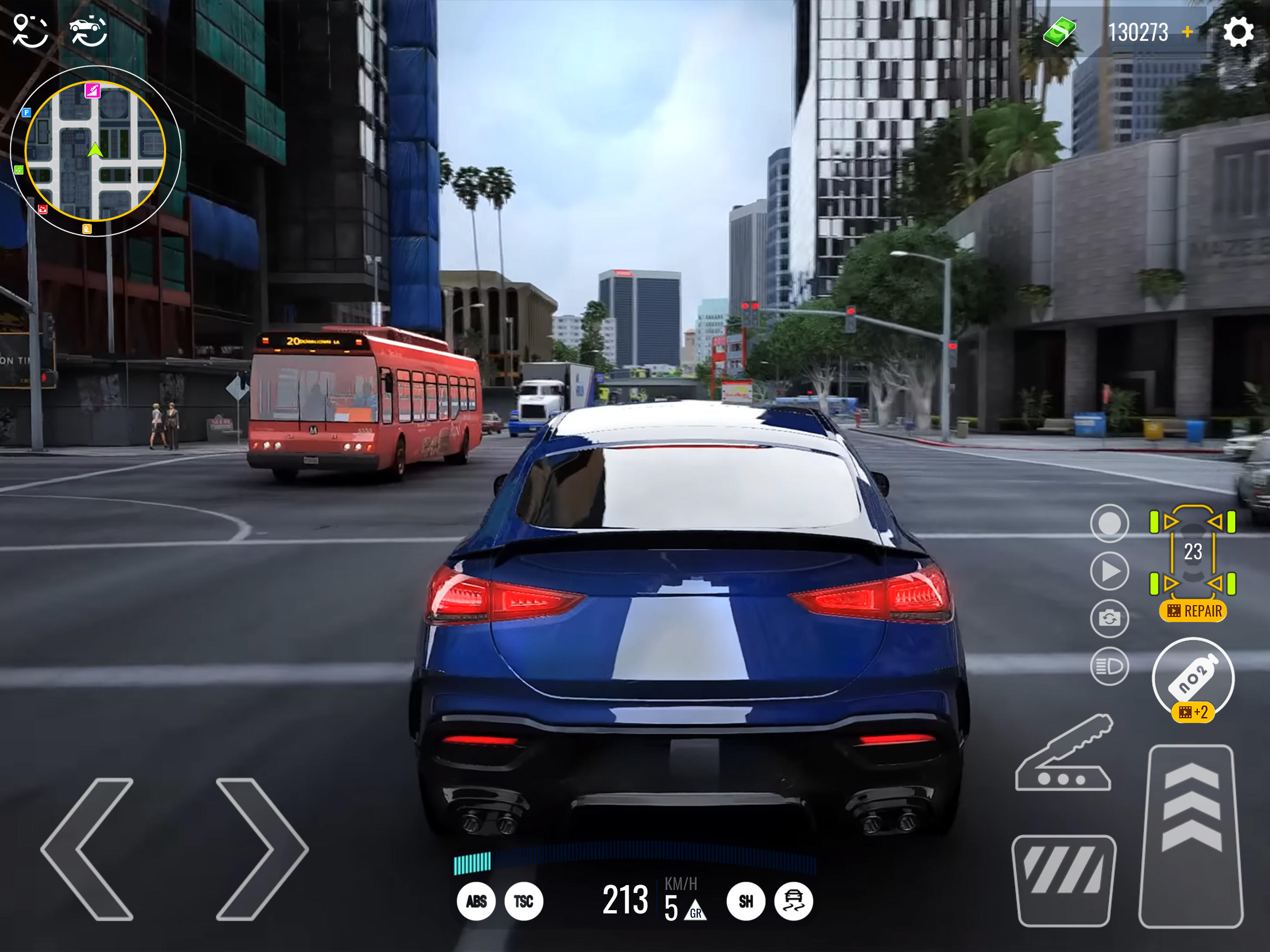 Screenshot of Driving Real Race City 3D