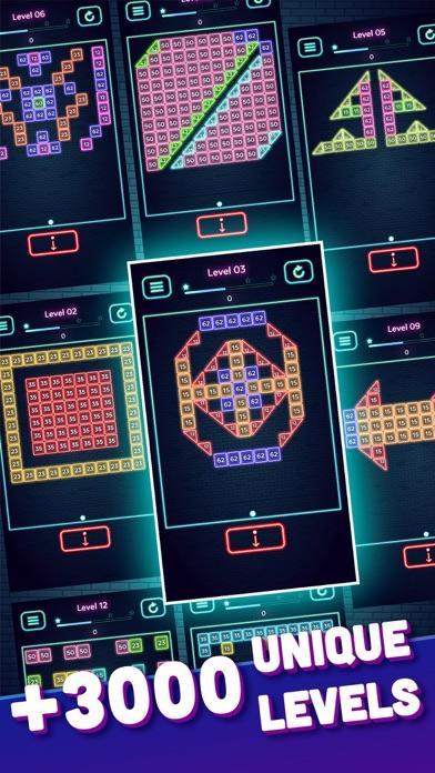 Brick Breaker Glow Ball Crush 遊戲截圖