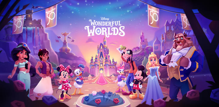 Banner of Mundos maravilhosos da Disney 1.10.18
