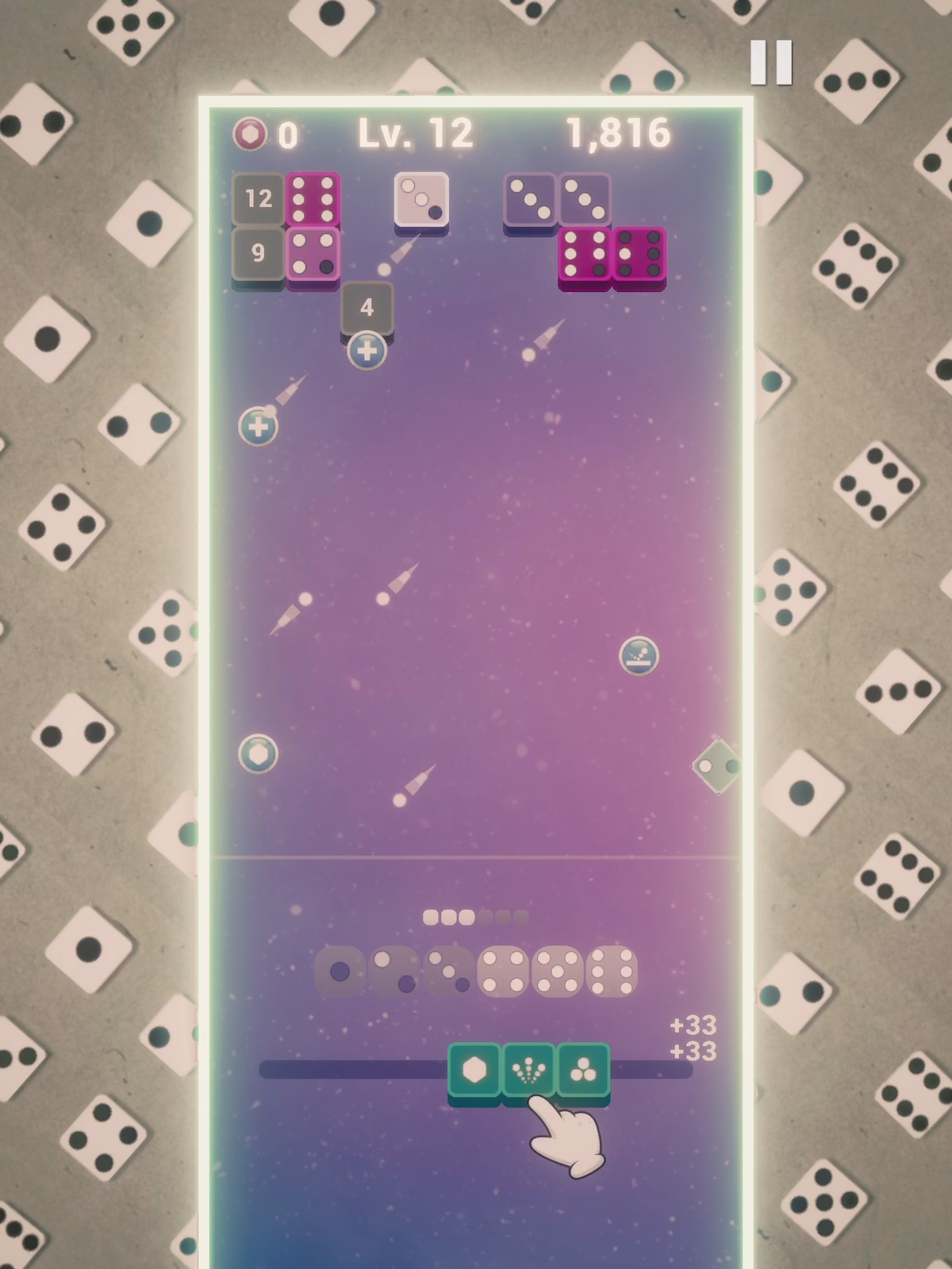 DBB  - Dice Brick Breaker Game Screenshot