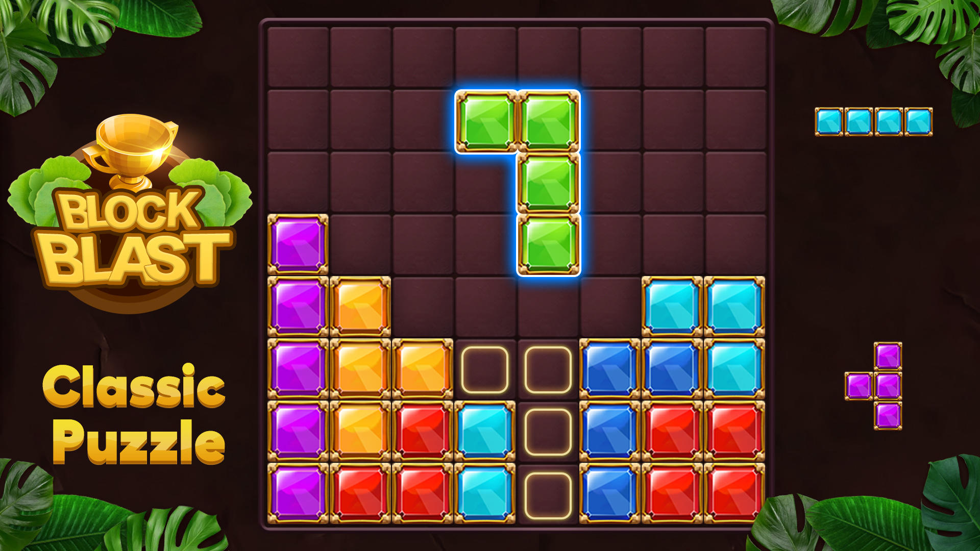 Captura de Tela do Jogo iBlock Puzzles!