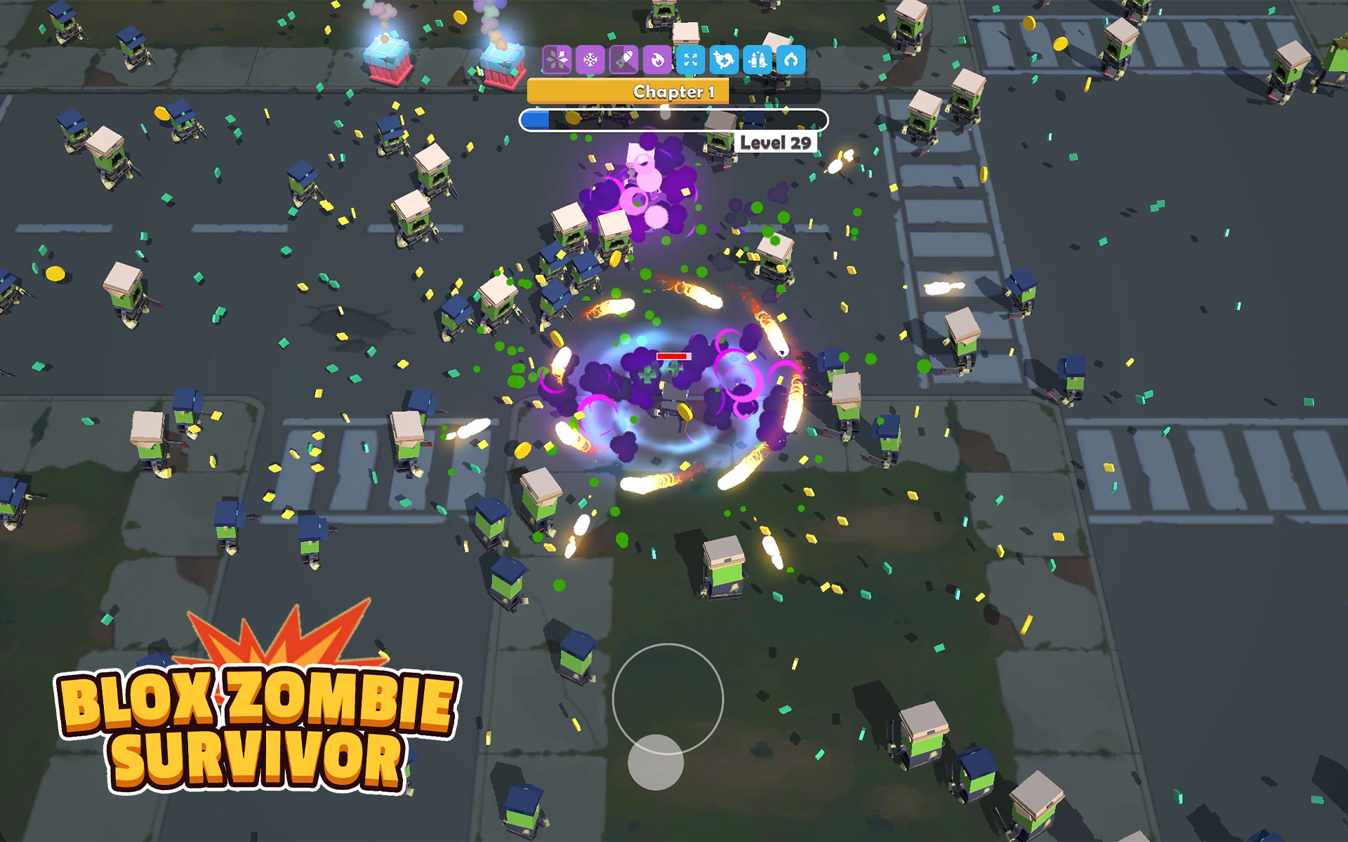 Blox Zombie Survivor 遊戲截圖