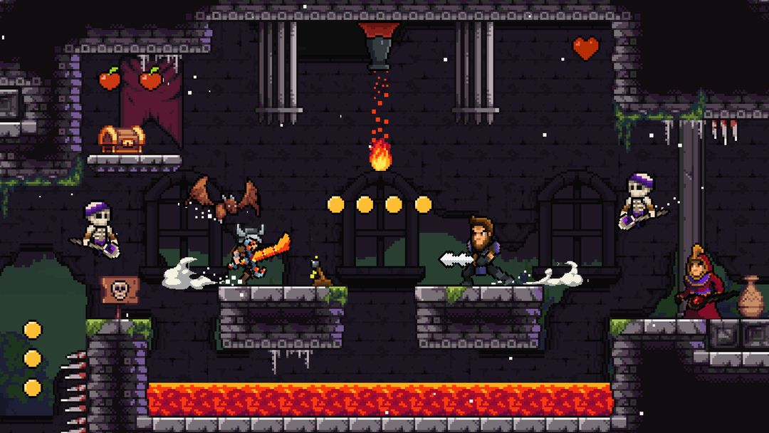 Screenshot of Apple Knight Action Platformer