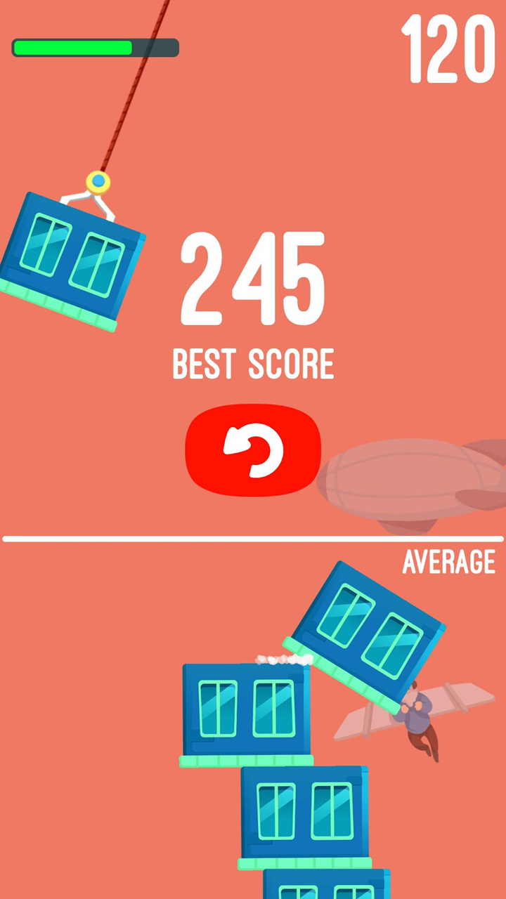 Cuplikan Layar Game 欢乐盖大楼