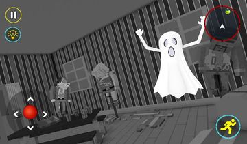 Scary Ghost House 3D Game Screenshot