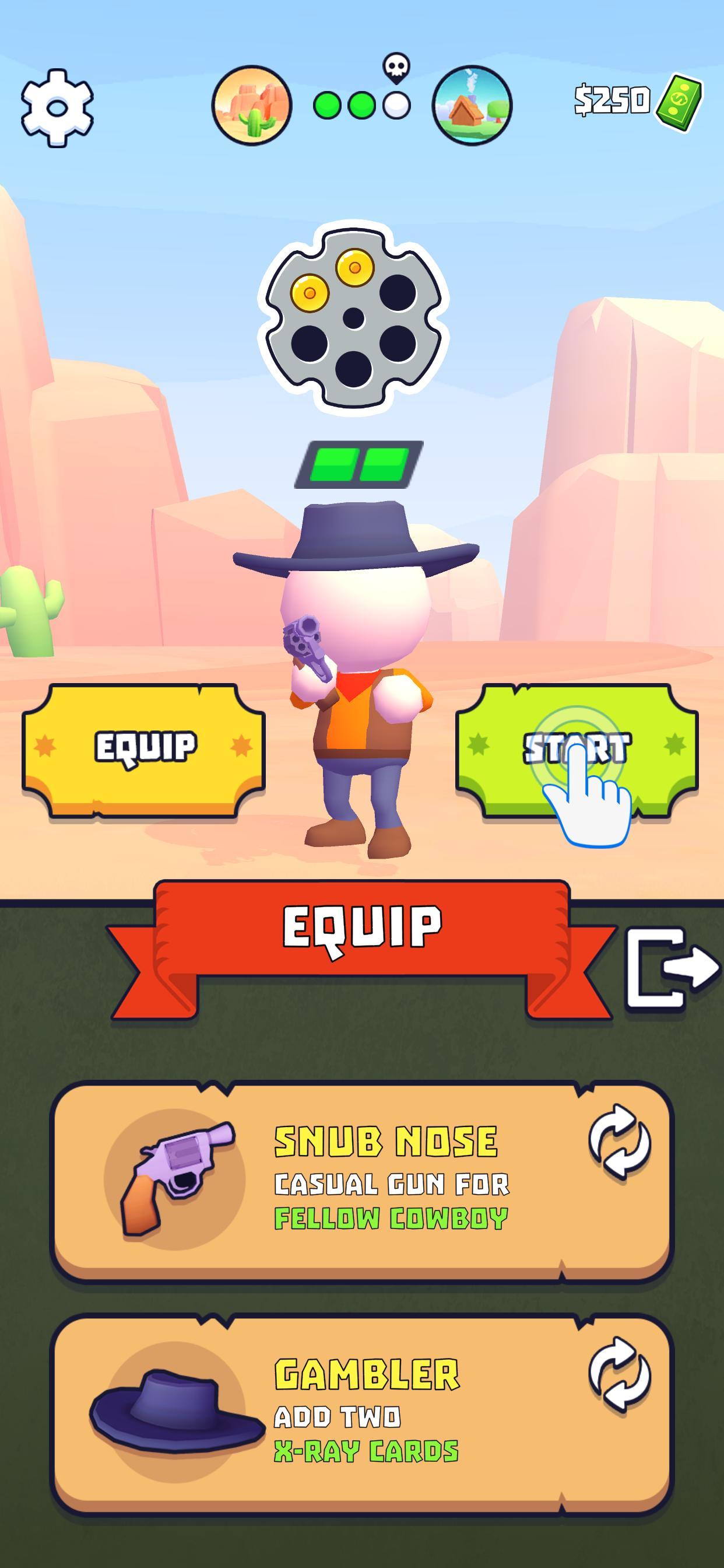 Gunfight Match Game Screenshot