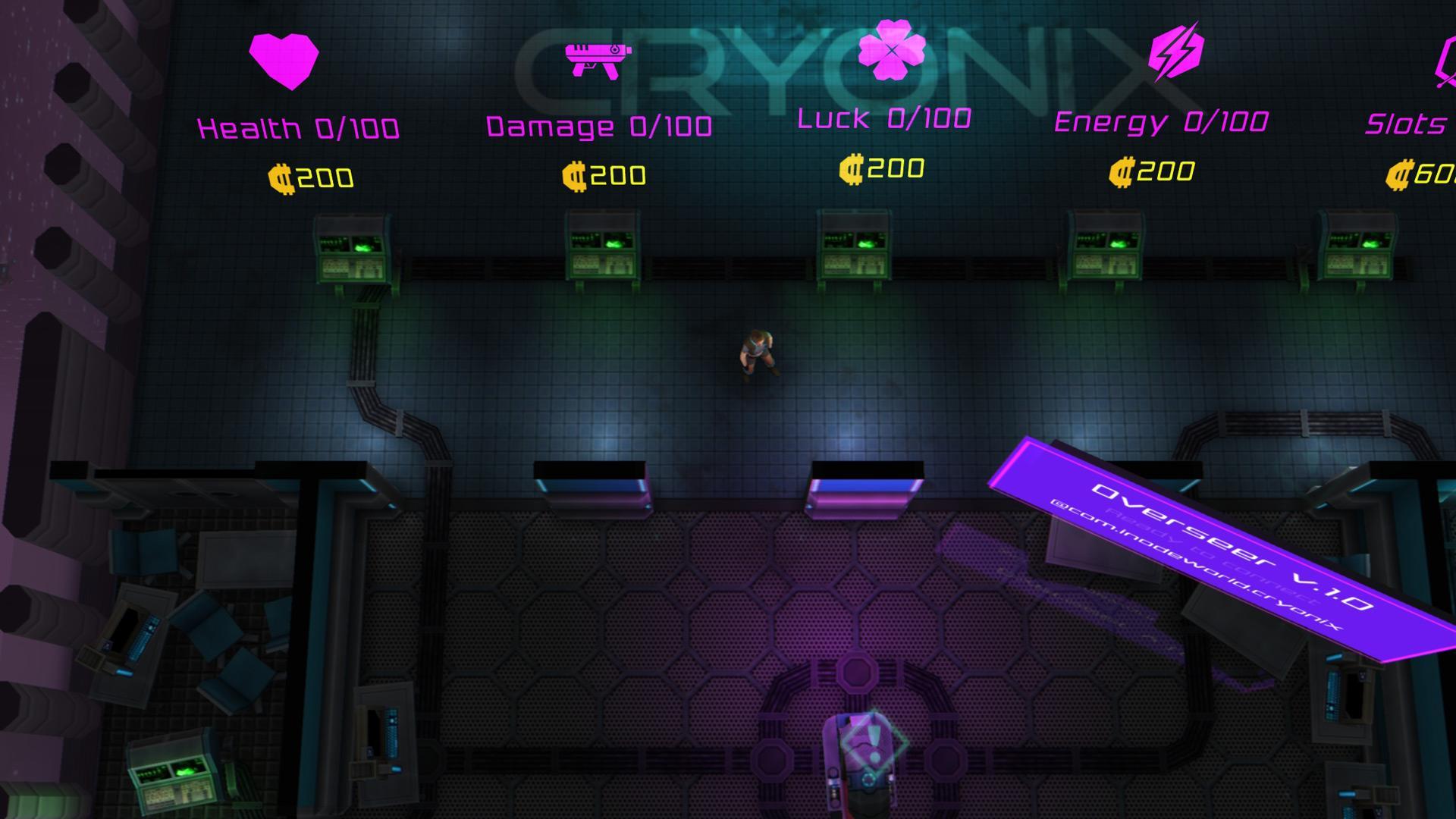 Neon Chrome Game Screenshot