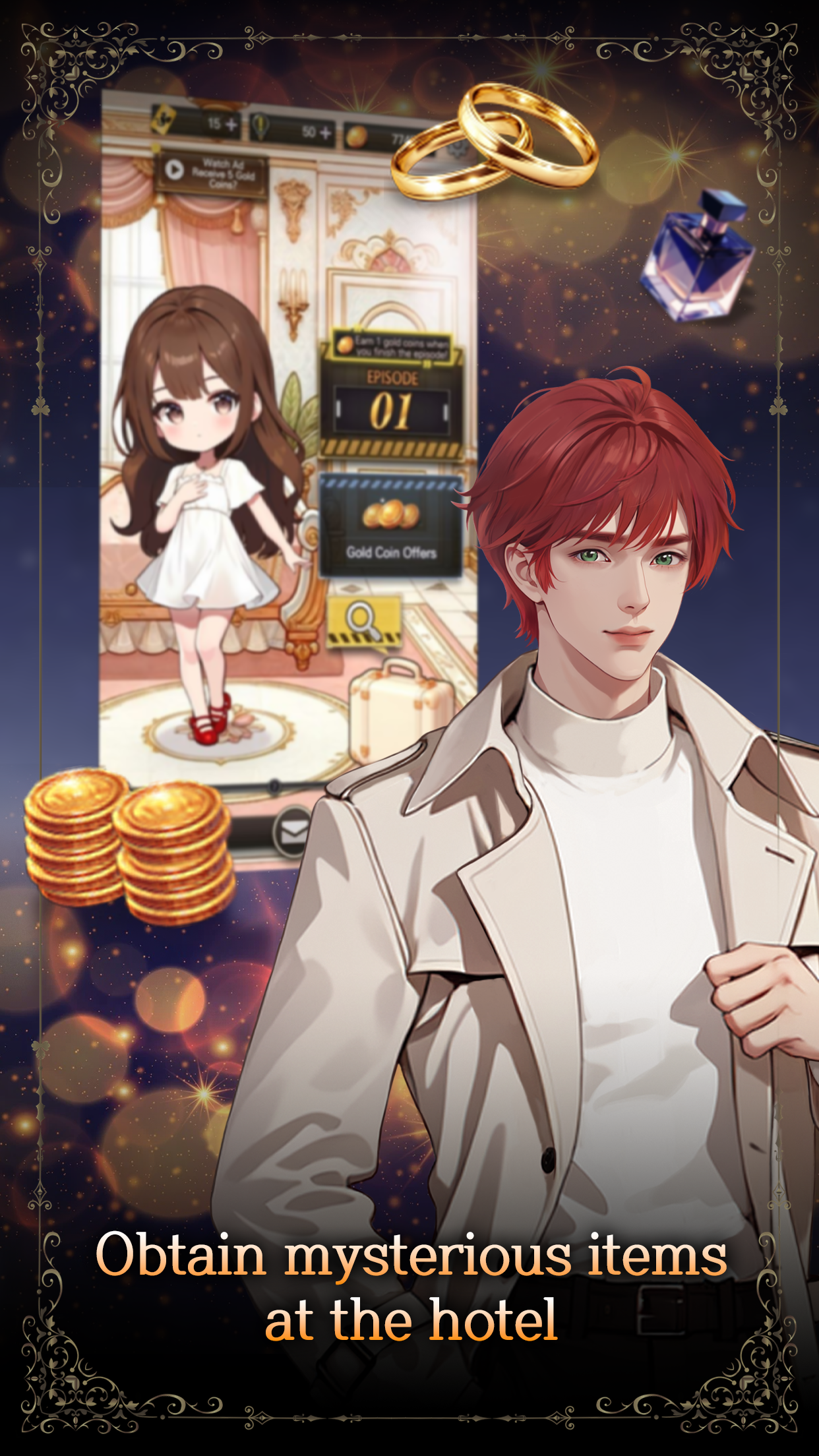 Kiss the Dragon: Fantasy otome Game Screenshot