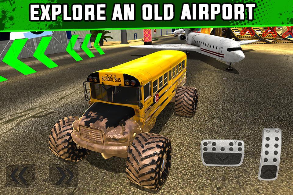 Captura de Tela do Jogo Monster Truck XT Airport Derby