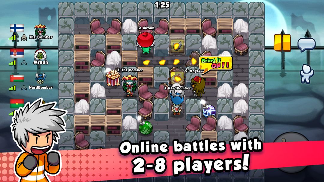 Screenshot of Bomber Friends