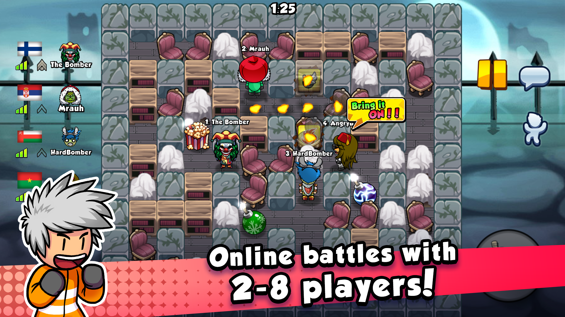 Bomber Friends Game Screenshot