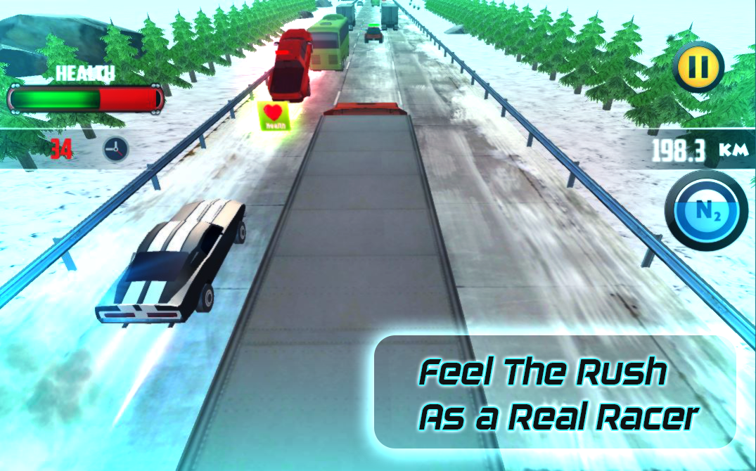 Highway Racer : Burnout 게임 스크린 샷