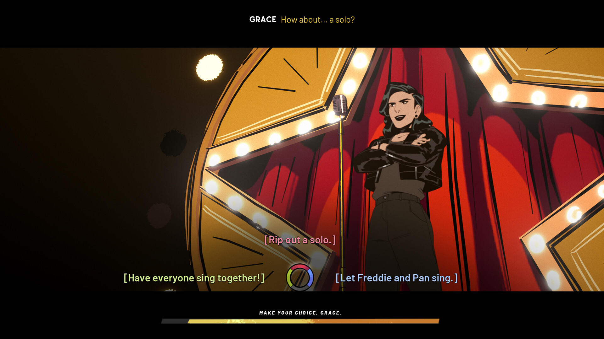 Stray Gods: The Roleplaying Musical Game Screenshot