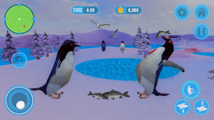 Penguin Bird Simulator 3D Game Screenshot