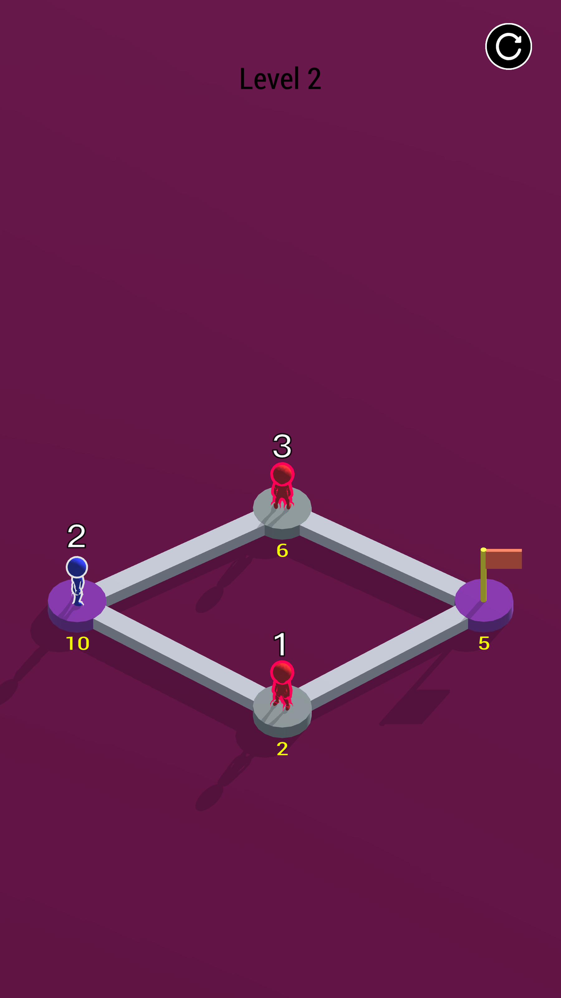 Math Maze Game Screenshot