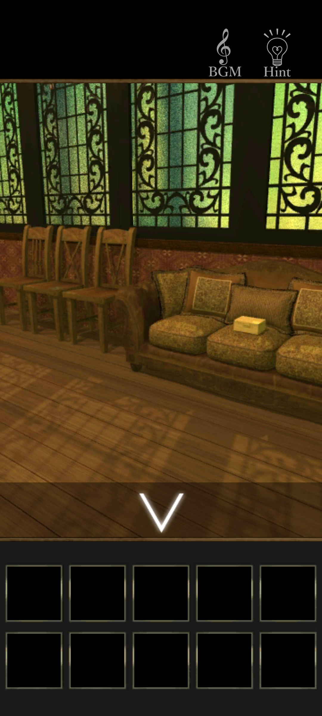 脱出ゲーム 豪邸で優雅な休息 Game Screenshot