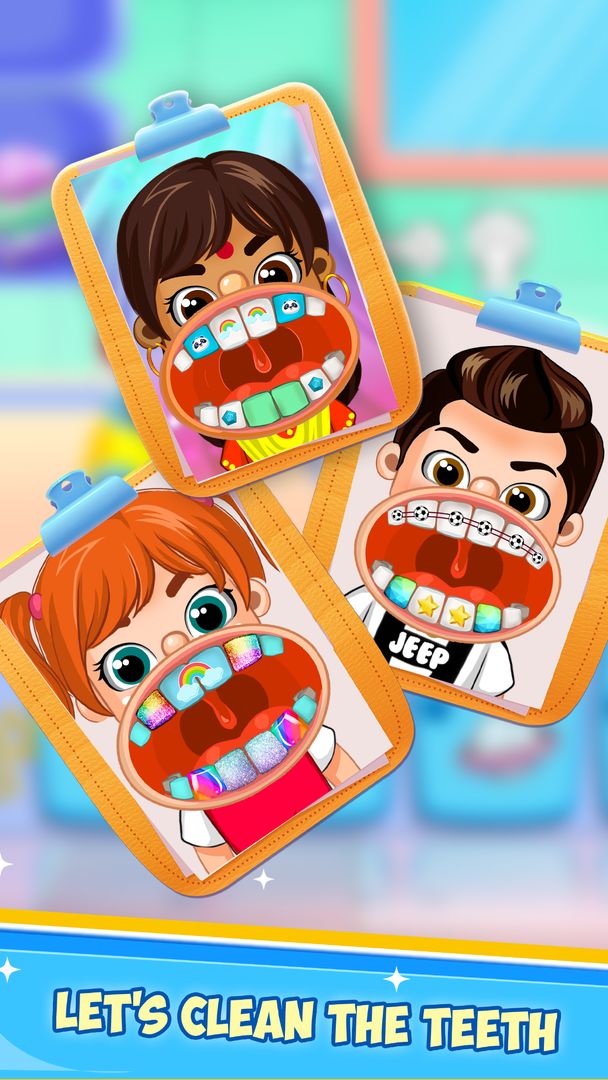 Dentist Games - Kids Superhero ภาพหน้าจอเกม