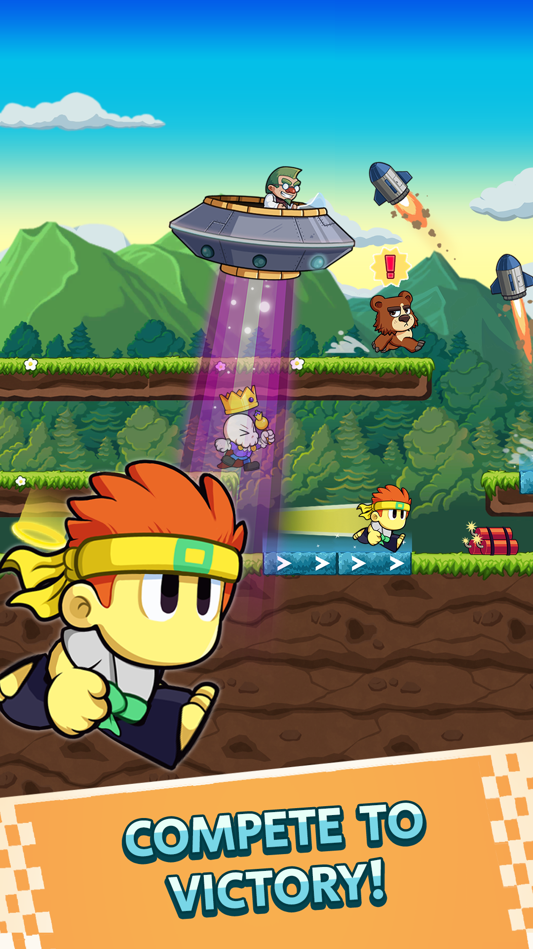 Battle Racing Stars Game Screenshot