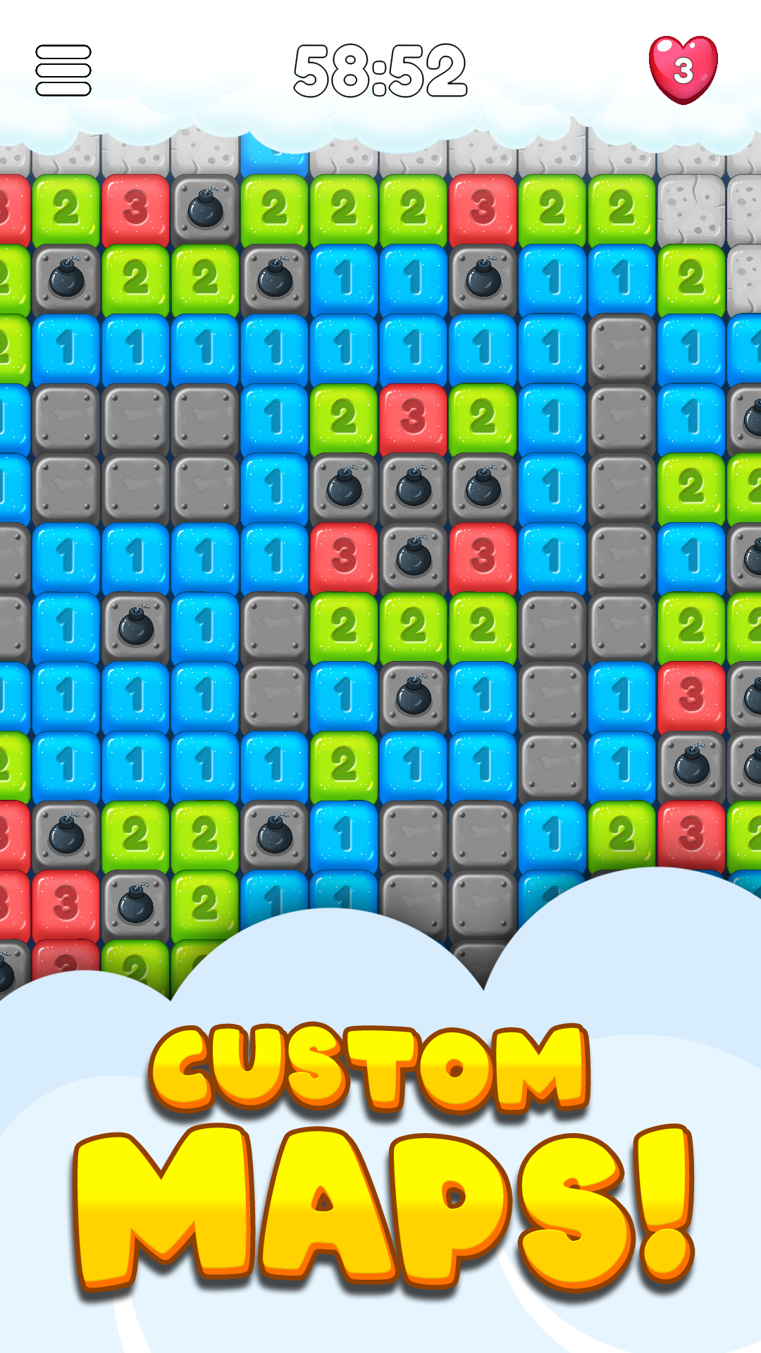 Jelly Bomb Hunter 게임 스크린샷