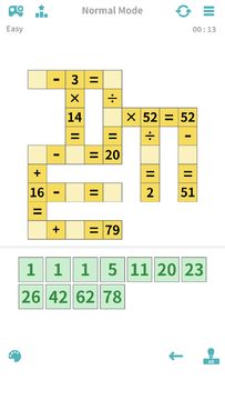 Cross Math Quest Game Screenshot