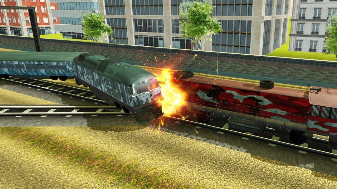 Screenshot of Police Train Sim 2018