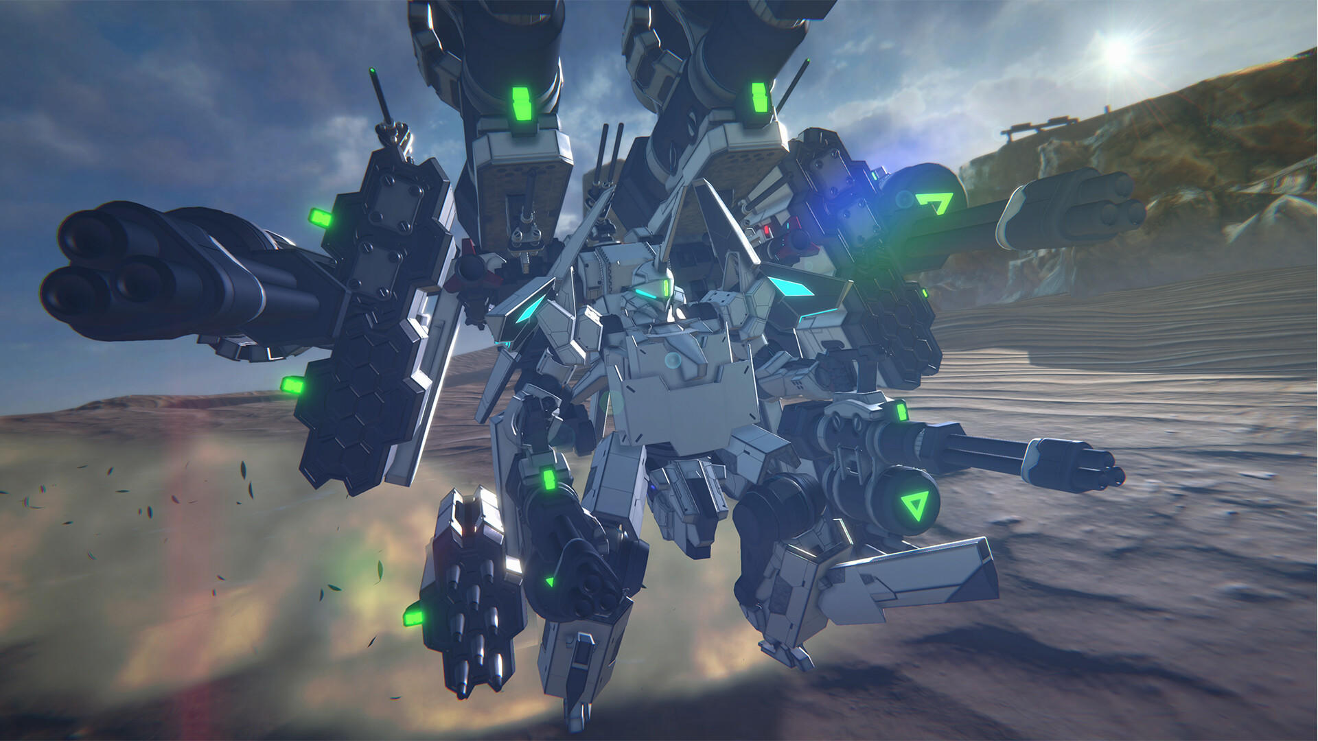 CUSTOM MECH WARS Game Screenshot