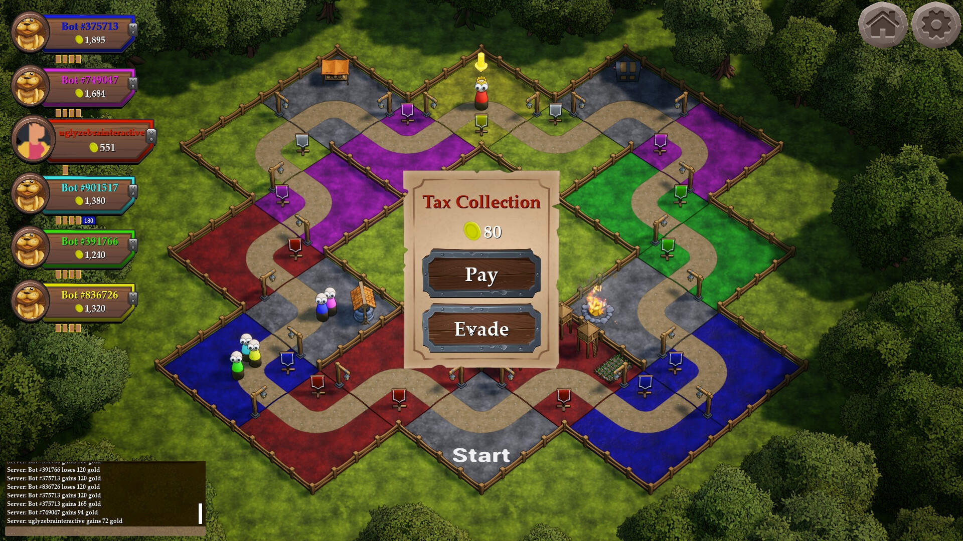 Landlords & Tax Evasion screenshot game