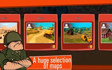 Toon Wars: Awesome Tank Game ภาพหน้าจอเกม
