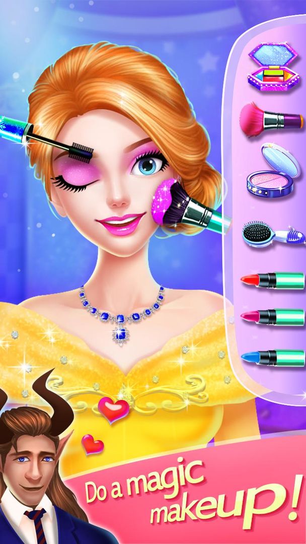 Beauty Makeup - Save Prince 게임 스크린 샷