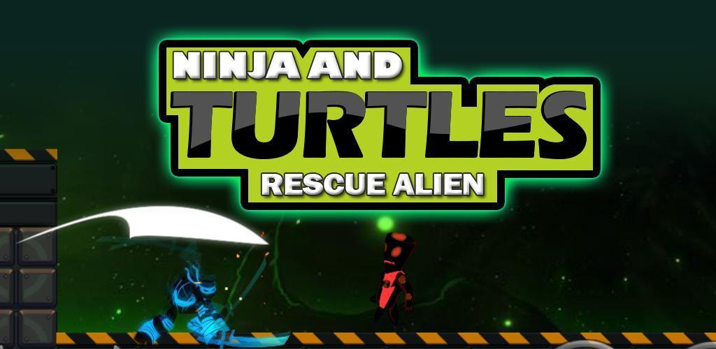 Banner of Ninja rùa chiến đấu với Alien 2 1.0