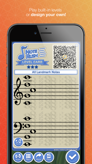 Note Rush: Music Reading Game Game Screenshot