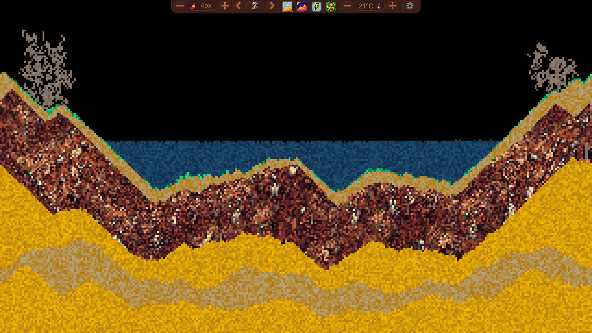Sand in a Box screenshot game