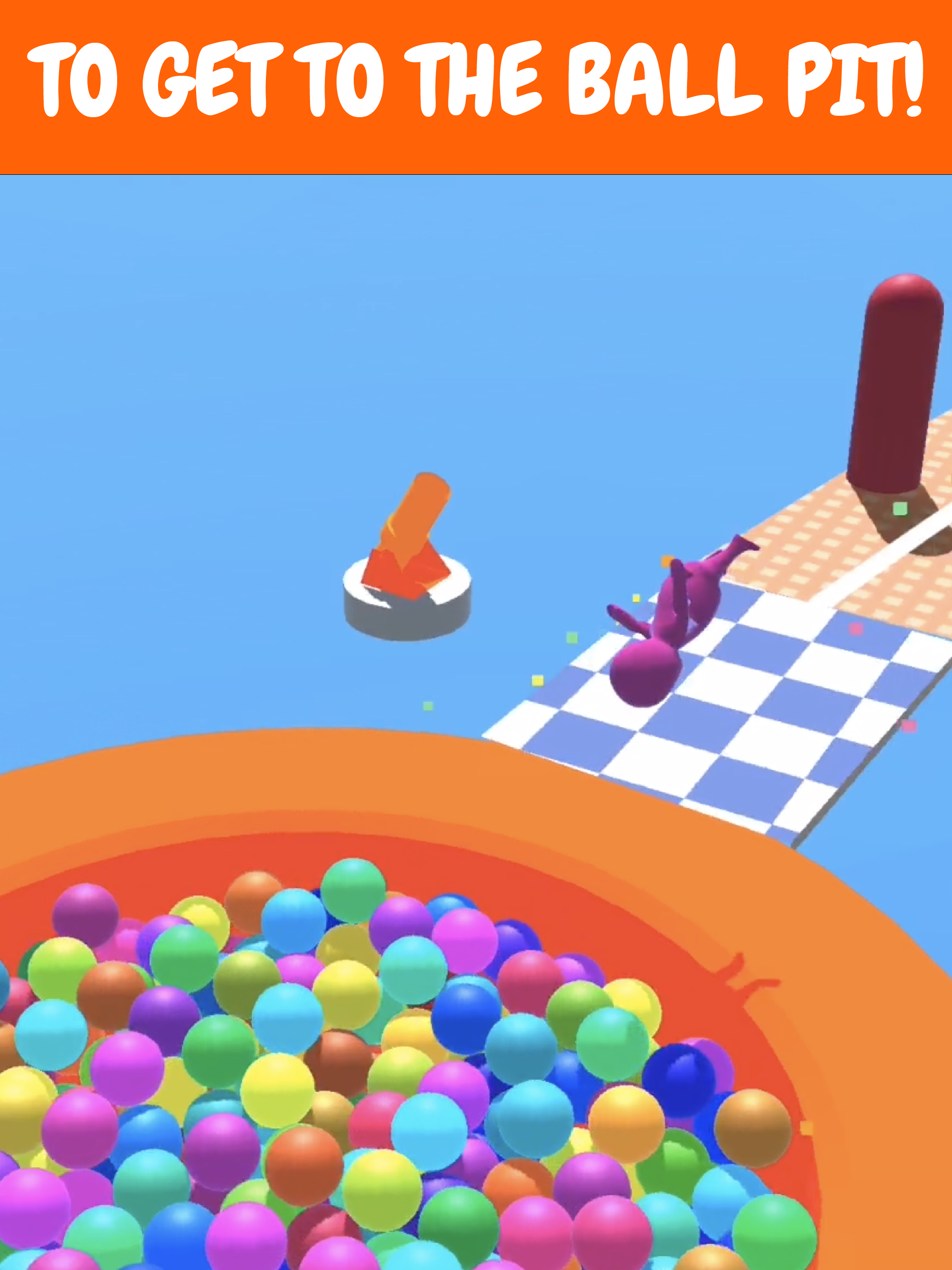 Shove Race 3D Game Screenshot